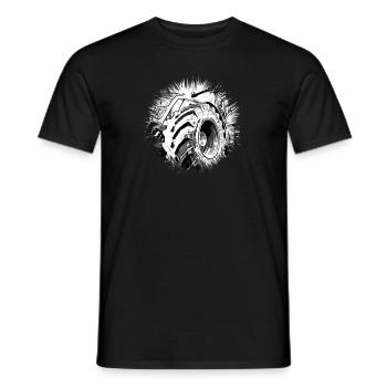 Traktor - Männer T-Shirt - Schwarz - Vorne - AI Model Male 178 light (178cm)