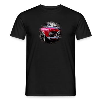 Voiture - T-shirt homme - noir - Devant - AI Model Male 178 light (178cm)