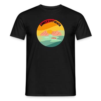 Annecy - T-shirt homme - noir - Devant - AI Model Male 178 light (178cm)