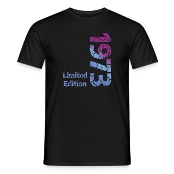 1973 Édition limitée - T-shirt homme - noir - Devant - AI Model Male 178 light (178cm)