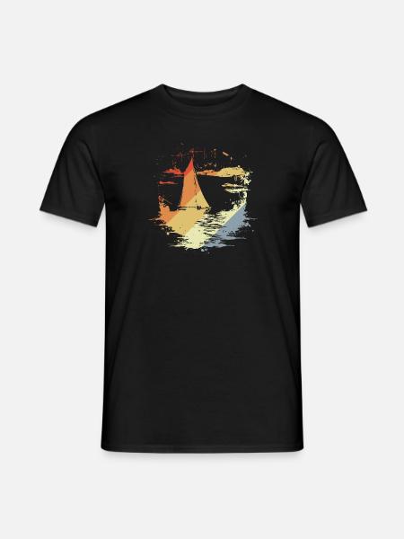 Voile d’époque - T-shirt homme - noir
