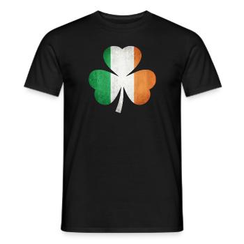 Irischer Liebhaber - Männer T-Shirt - Schwarz - Vorne - AI Model Male 178 light (178cm)