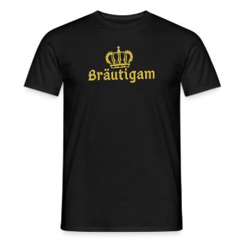Bräutigam Premium - - Männer T-Shirt - Schwarz - Vorne - AI Model Male 178 light (178cm)