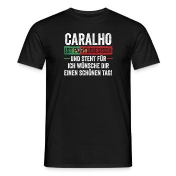 Portugiesen Portugal - Männer T-Shirt - Schwarz - Vorne - AI Model Male 178 light (178cm)