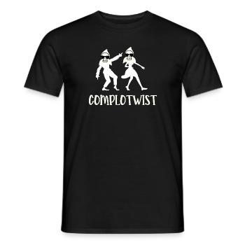 complotwist - T-shirt homme - noir - Devant - AI Model Male 178 light (178cm)