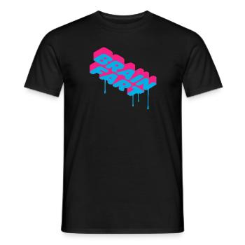 Brain fart - Men's T-Shirt - black - Front - AI Model Male 178 light (178cm)