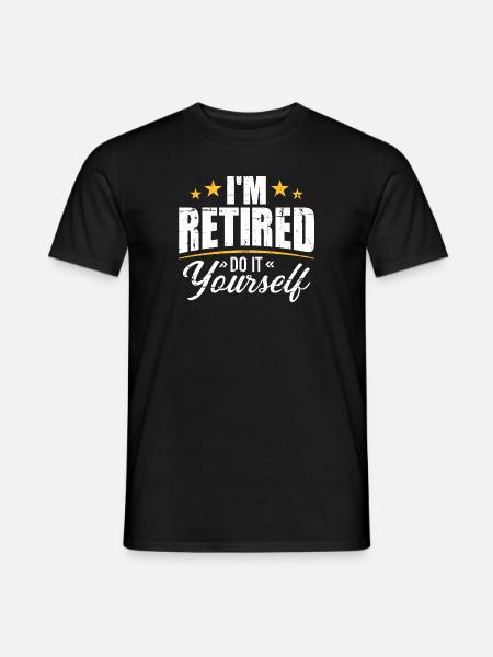pension - Men's T-Shirt - black
