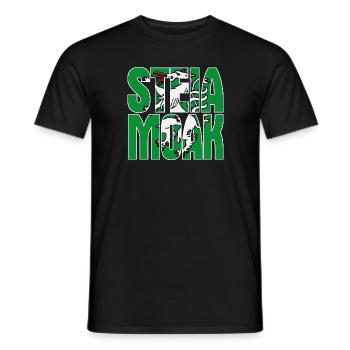 Steiamoak Geschenk Steiermark Wappen Steirer - Männer T-Shirt - Schwarz - Vorne - AI Model Male 178 light (178cm)