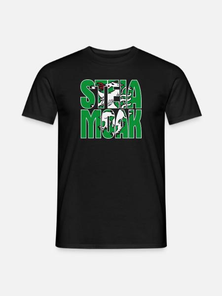 Steiamoak Geschenk Steiermark Wappen Steirer - Männer T-Shirt - Schwarz