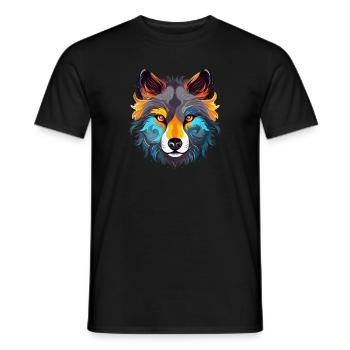 Magischer Wächter des Waldes - Männer T-Shirt - Schwarz - Vorne - AI Model Male 178 light (178cm)