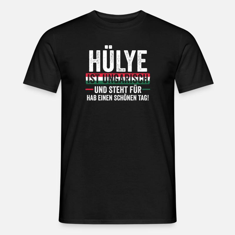 Ungar Ungarisch Ungarn - Männer T-Shirt - Schwarz