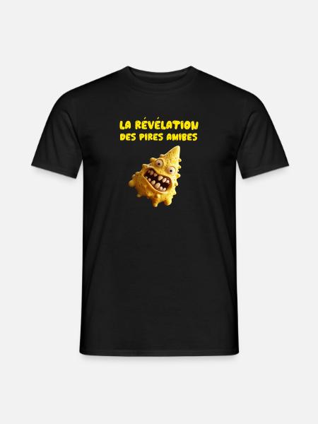 La révélation des pires amibes - T-shirt homme - noir
