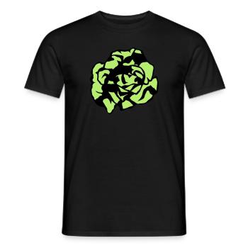 salade - T-shirt homme - noir - Devant - AI Model Male 178 light (178cm)
