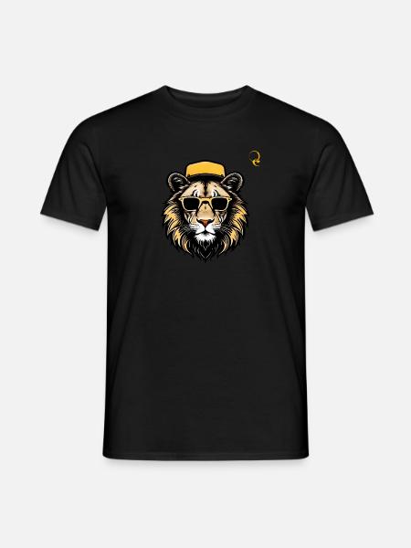 LION! - T-shirt homme - noir