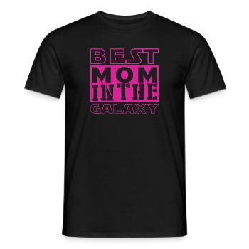 Best mom - Männer T-Shirt - Schwarz - Vorne - AI Model Male 178 light (178cm)
