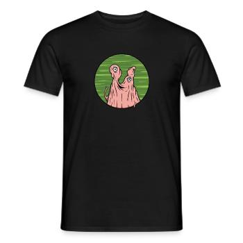 Wiley Wiggleface - Men's T-Shirt - black - Front - AI Model Male 178 light (178cm)