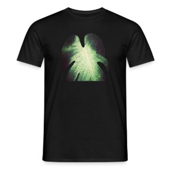 Monstera - T-shirt homme - noir - Devant - AI Model Male 178 light (178cm)