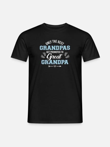 Great-grandfather - Men's T-Shirt - black