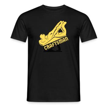 Cordless Drill Craftsman - T-shirt homme - noir - Devant - AI Model Male 178 light (178cm)