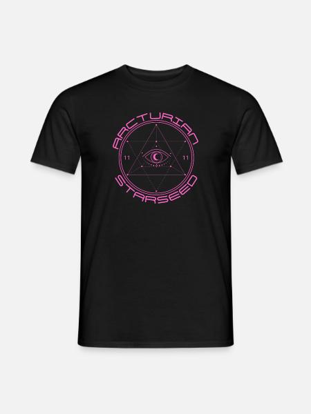 Arcturian Starseed 11:11 - Men's T-Shirt - black