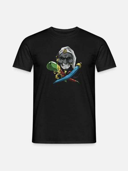 Pullecenela jollyroger - Men's T-Shirt - black