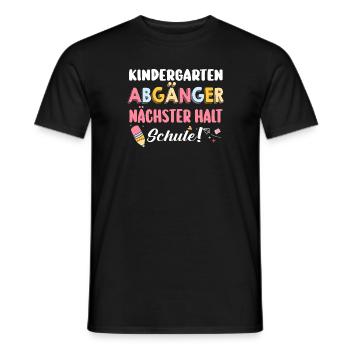 1 Enfant de l’école maternelle Retour à l’école Kita E - T-shirt homme - noir - Devant - AI Model Male 178 light (178cm)