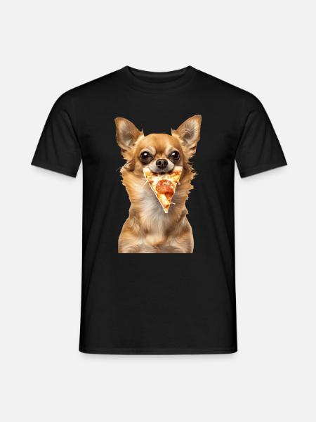 Chihuahua - Männer T-Shirt - Schwarz