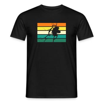 Steckenpferd Hobby Horsing - Männer T-Shirt - Schwarz - Vorne - AI Model Male 178 light (178cm)