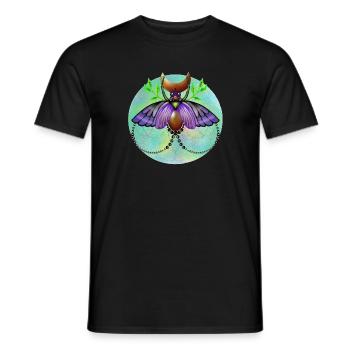 scarabée - T-shirt homme - noir - Devant - AI Model Male 178 light (178cm)