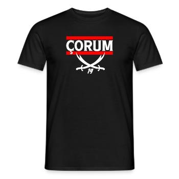 Çorum alevi 19 - Männer T-Shirt - Schwarz - Vorne - AI Model Male 178 light (178cm)