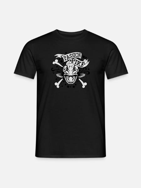 Passion Pike - Männer T-Shirt - Schwarz