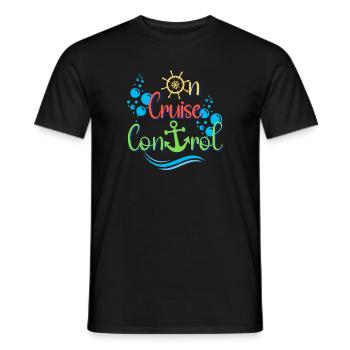 On Cruise Control - Men's T-Shirt - black - Front - AI Model Male 178 light (178cm)