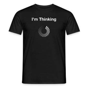 Programmierer Softwareentwickler Coder Sprüche - Männer T-Shirt - Schwarz - Vorne - AI Model Male 178 light (178cm)