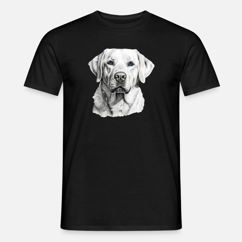 Labrador Retriever - Männer T-Shirt - Schwarz