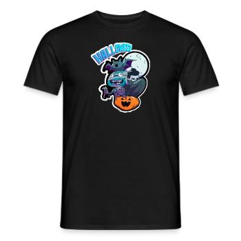 Cadeau de vitesse d'Halloween - T-shirt homme - noir - Devant - AI Model Male 178 light (178cm)