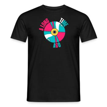 Long time ago - Men's T-Shirt - black - Front - AI Model Male 178 light (178cm)