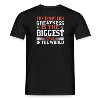 Boxing Threads 13 - Männer T-Shirt - Schwarz - Vorne - AI Model Male 178 light (178cm)