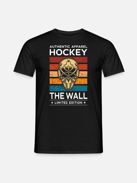 Hockey the Wall - Men's T-Shirt - black