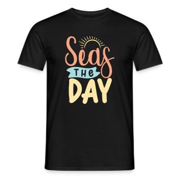 Mers Le Jour - T-shirt homme - noir - Devant - AI Model Male 178 light (178cm)