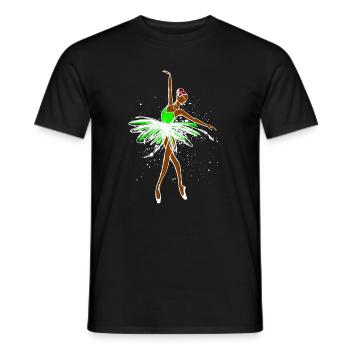 Graffiti Funky Sprayer Illustration Tattoo Kunst - Männer T-Shirt - Schwarz - Vorne - AI Model Male 178 light (178cm)