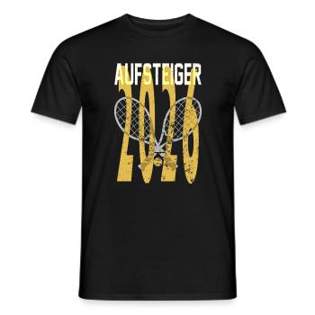 Nouveau Tennis, Champion 2026 - T-shirt homme - noir - Devant - AI Model Male 178 light (178cm)