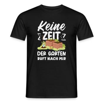 Garten Ruft Nach Mir - Männer T-Shirt - Schwarz - Vorne - AI Model Male 178 light (178cm)