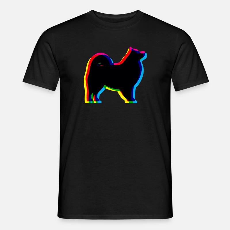 CMYK Samojede - Männer T-Shirt - Schwarz