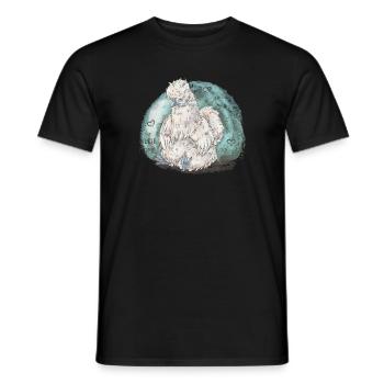 Slkie Home - T-shirt homme - noir - Devant - AI Model Male 178 light (178cm)