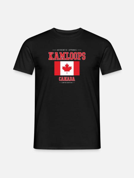 Kamloops - T-shirt homme - noir
