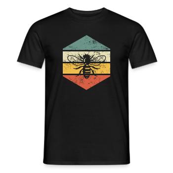 Apiculteur Zeidler Apiculture Apiculteurs Apiculteurs - T-shirt homme - noir - Devant - AI Model Male 178 light (178cm)