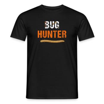 Webentwickler Programmierer Vintage Morgenroutine - Männer T-Shirt - Schwarz - Vorne - AI Model Male 178 light (178cm)