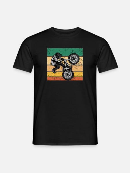 Rider BMX | Vélo BMX | Vélo BMX pour enfants - T-shirt homme - noir