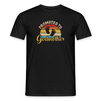 Godmother - Men's T-Shirt - black - Front - AI Model Male 178 light (178cm)