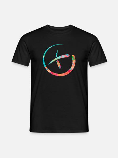 Geocaching PopArt - Männer T-Shirt - Schwarz